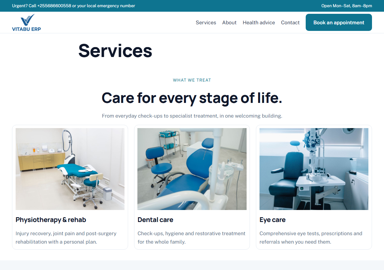 MedicareX services page