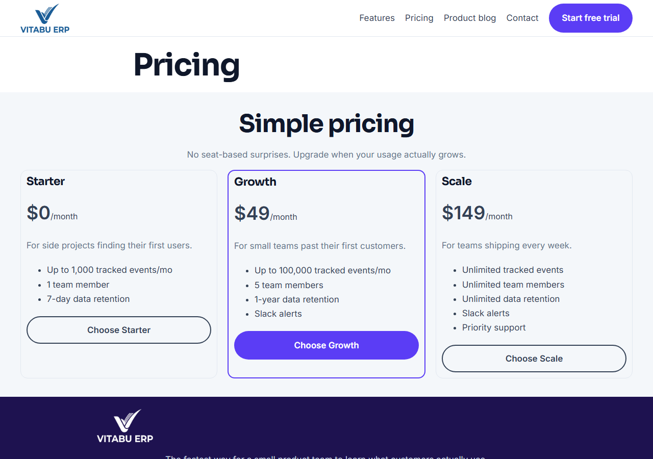 LaunchFlow pricing page