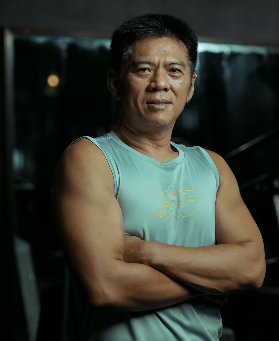Portrait of coach Ronnie Aquino