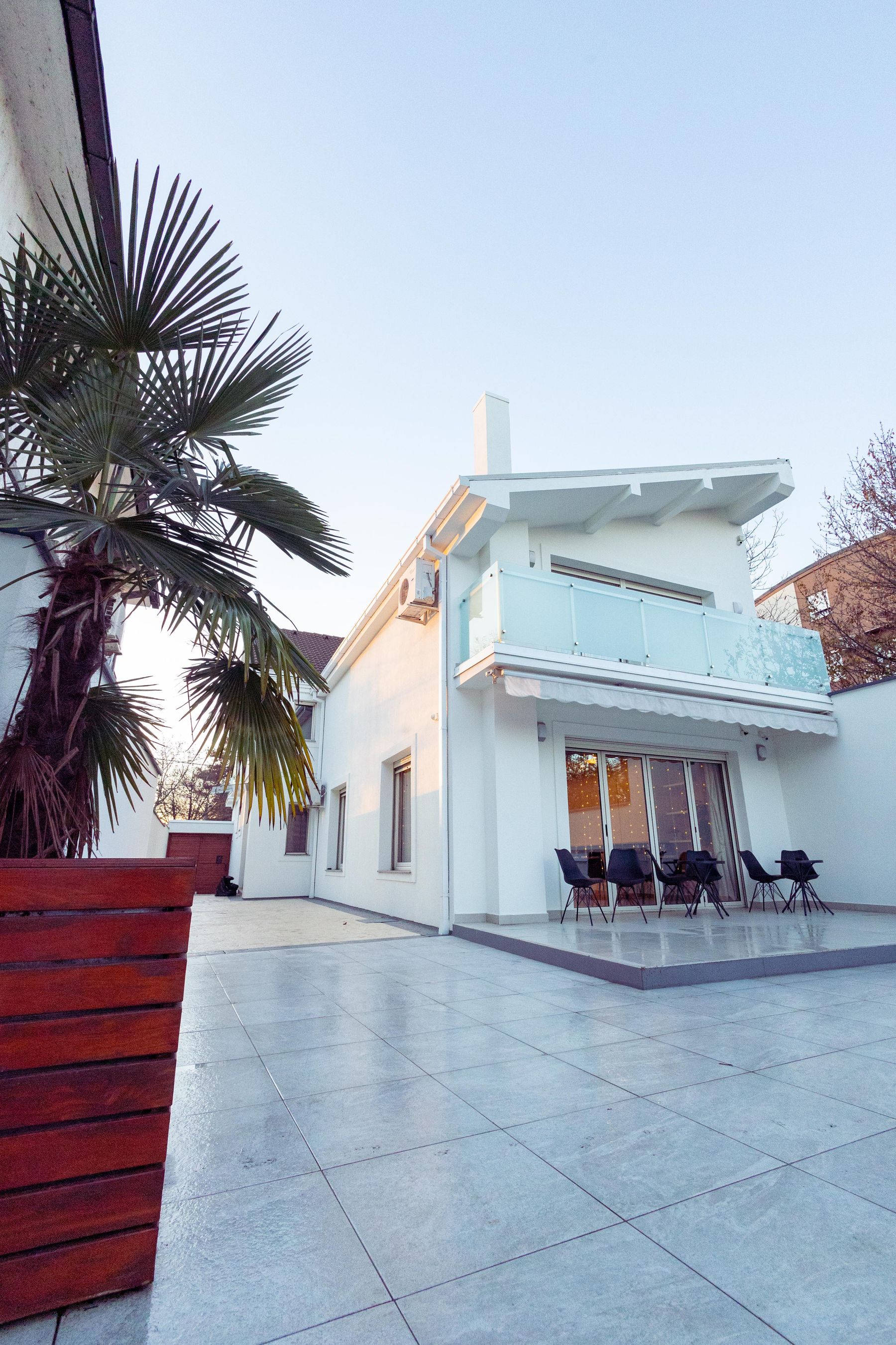 A modern single-family home represented by Meridian Estates