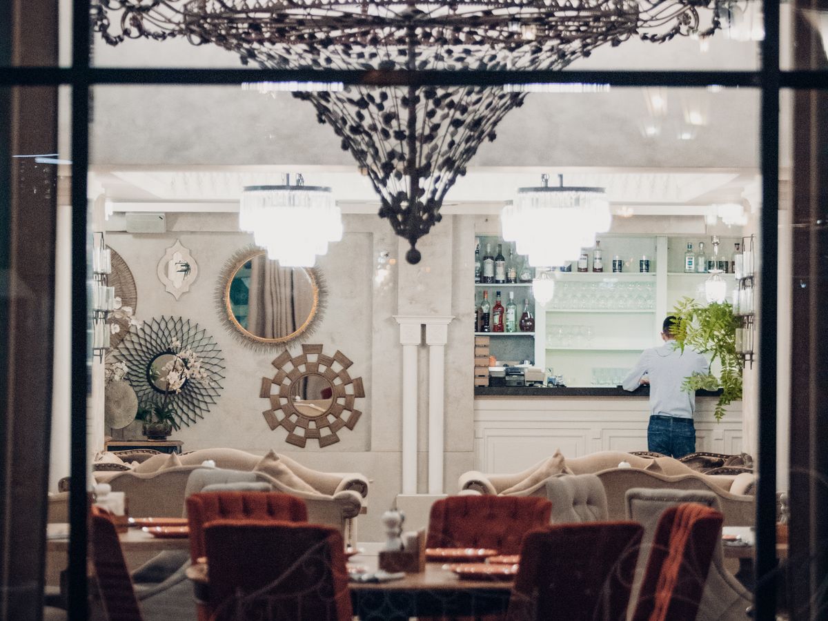 Savory's dining room interior